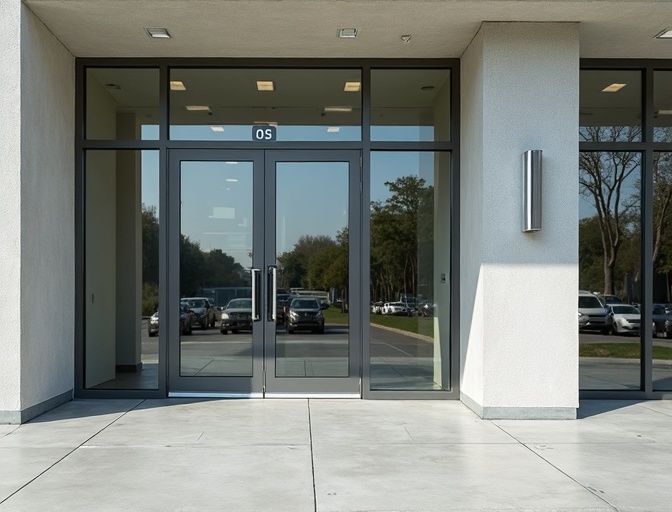 New store door